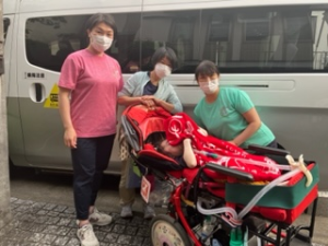 日本看護協会ニュース6月号に掲載されました特別支援学校通学バス乗車